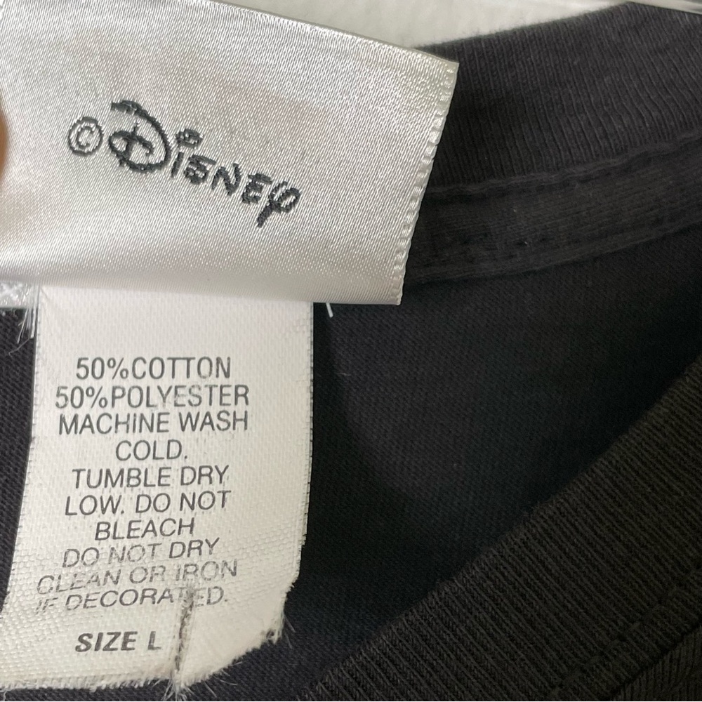 DISNEY 50th Anniversary Mickey Mouse Amber Rhinestone Embellished Cotton T-Shirt - Picture 13 of 13